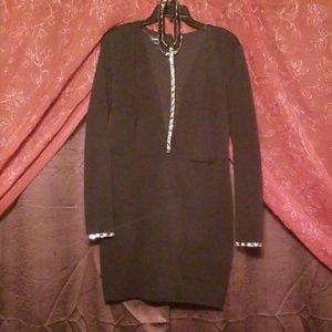 Beautiful black dress.